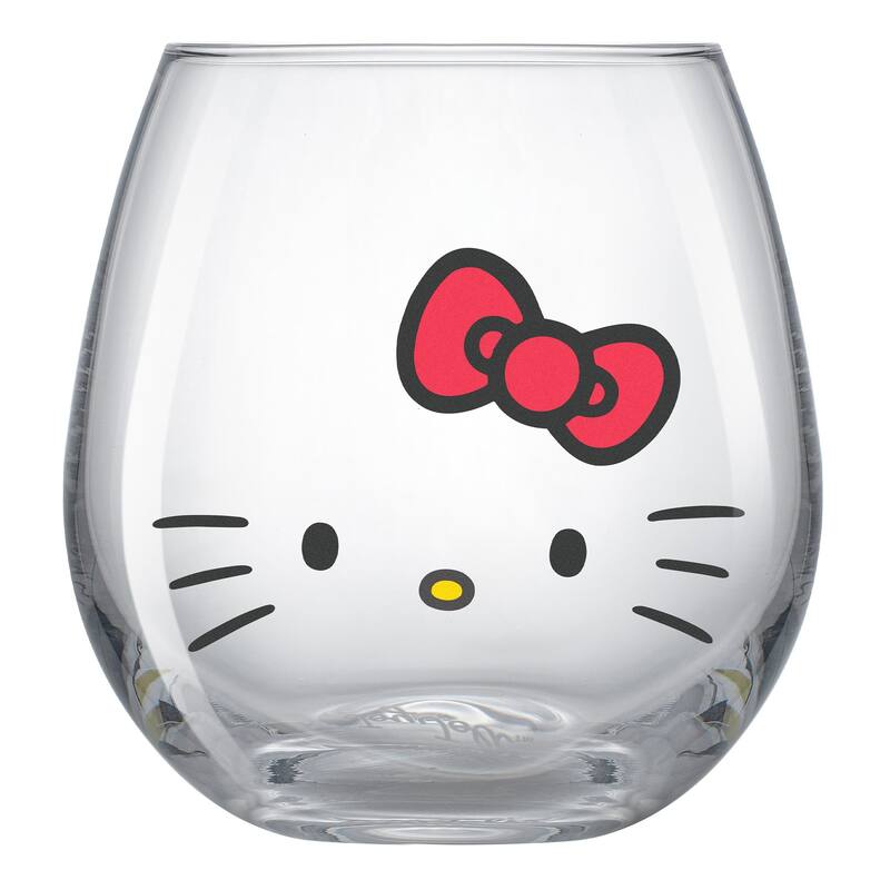 Hello Kitty® and Friends Hello Sippy Stemless Drinking Glasses - 15 oz - Set of 4
