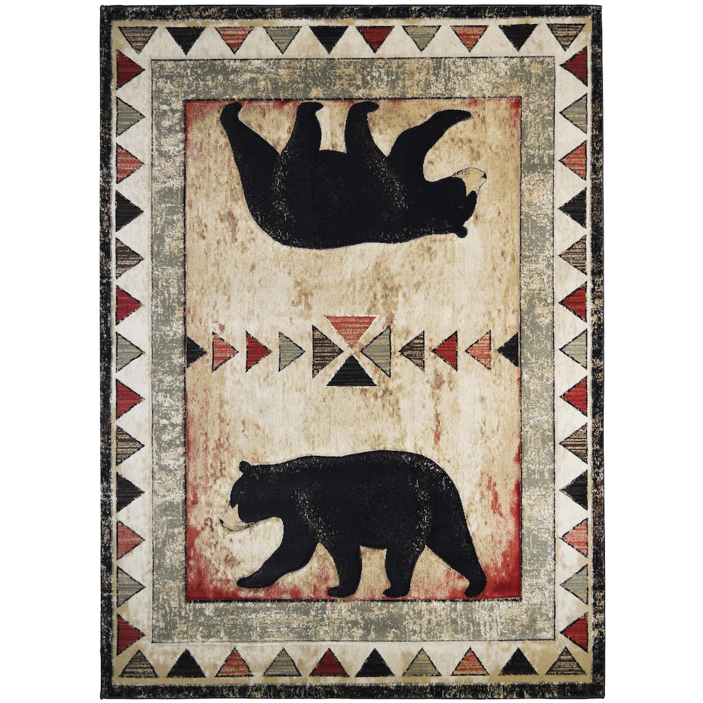 Granite Falls Nantahala Multi Lodge Area Rug