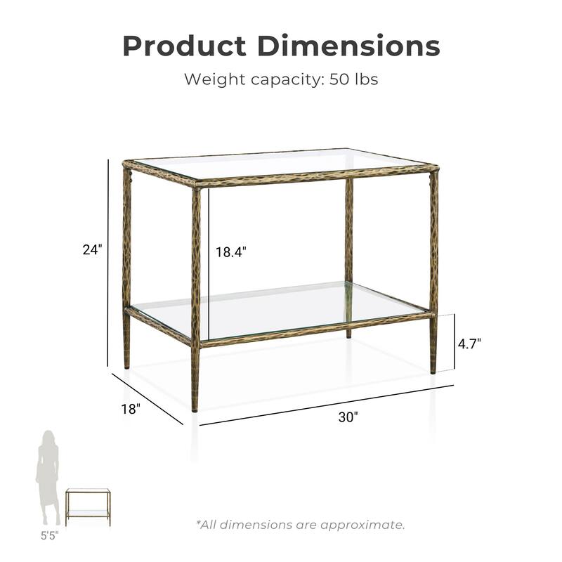 247 Shop At Home Lalia Modern 3-Piece Upholstered Hammered Metal Panel Bedroom Set with Nightstand and Bench