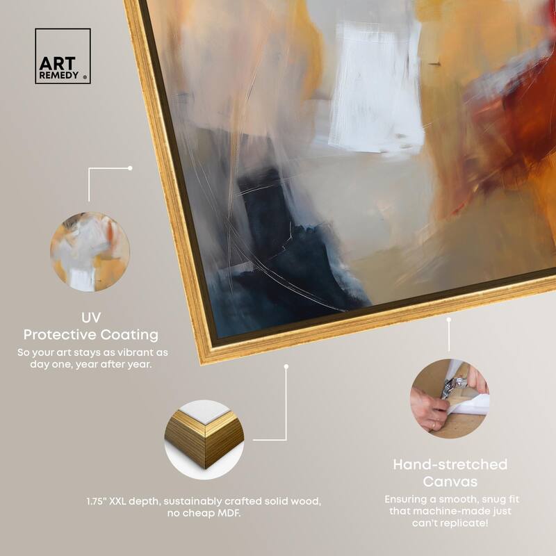 Earth and Fire III Canvas by Art Remedy
