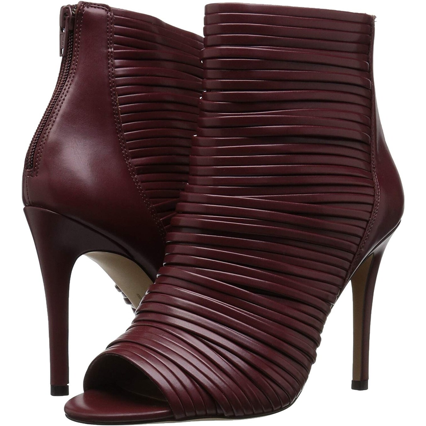 Brick Bcbgeneration Womens Elle Smooth Nappa Ankle Boot 9 5 M Us Boots Ankle Bootie