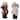 Children with Solar Lanterns Figurines, Set of 2 - Multi - Color
