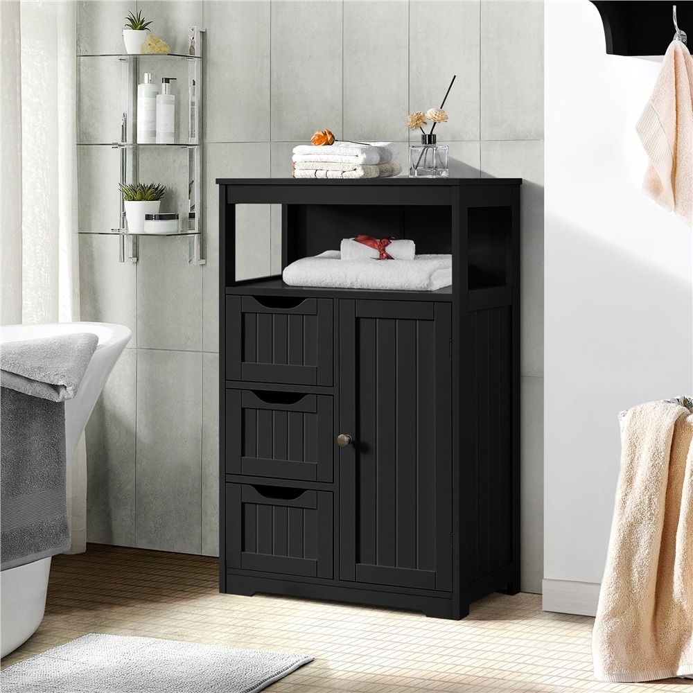 Yaheetech on sale bathroom cabinet