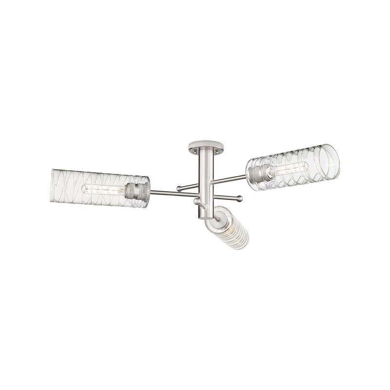 Innovations Lighting Crown Point - 3 Light 12" Flush Mount