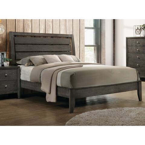 Coaster Furniture Serenity Mod Grey Panel Bed