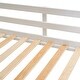 preview thumbnail 11 of 17, Twin Over Twin Wood House Bunk Bed with Roof, Ladder and Slide