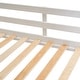 preview thumbnail 10 of 12, Wood Twin Size House Bunk Bed with Roof, Ladder and Slide