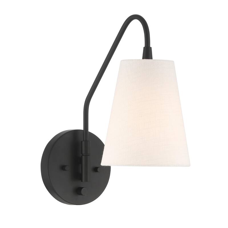 Hunter Valley Park 1-Light Wall Sconce - Hallway, Bedroom, Bathroom - Contemporary, Transitional - Adjustable