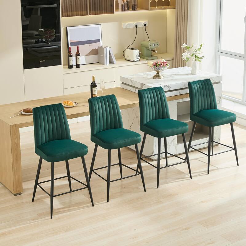 Bar Chair For Bedroom, Dining Room,Design Is Simple, The Cushion Is Comfortable,