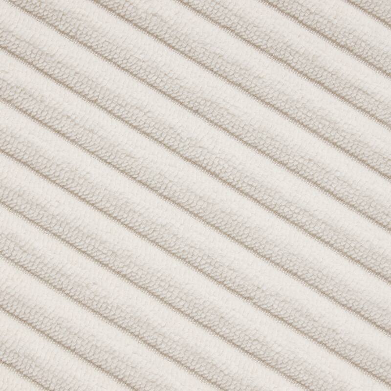 Beige Polyester U-shaped Sponge-filled Cushion Sofa for Living/Study Spaces