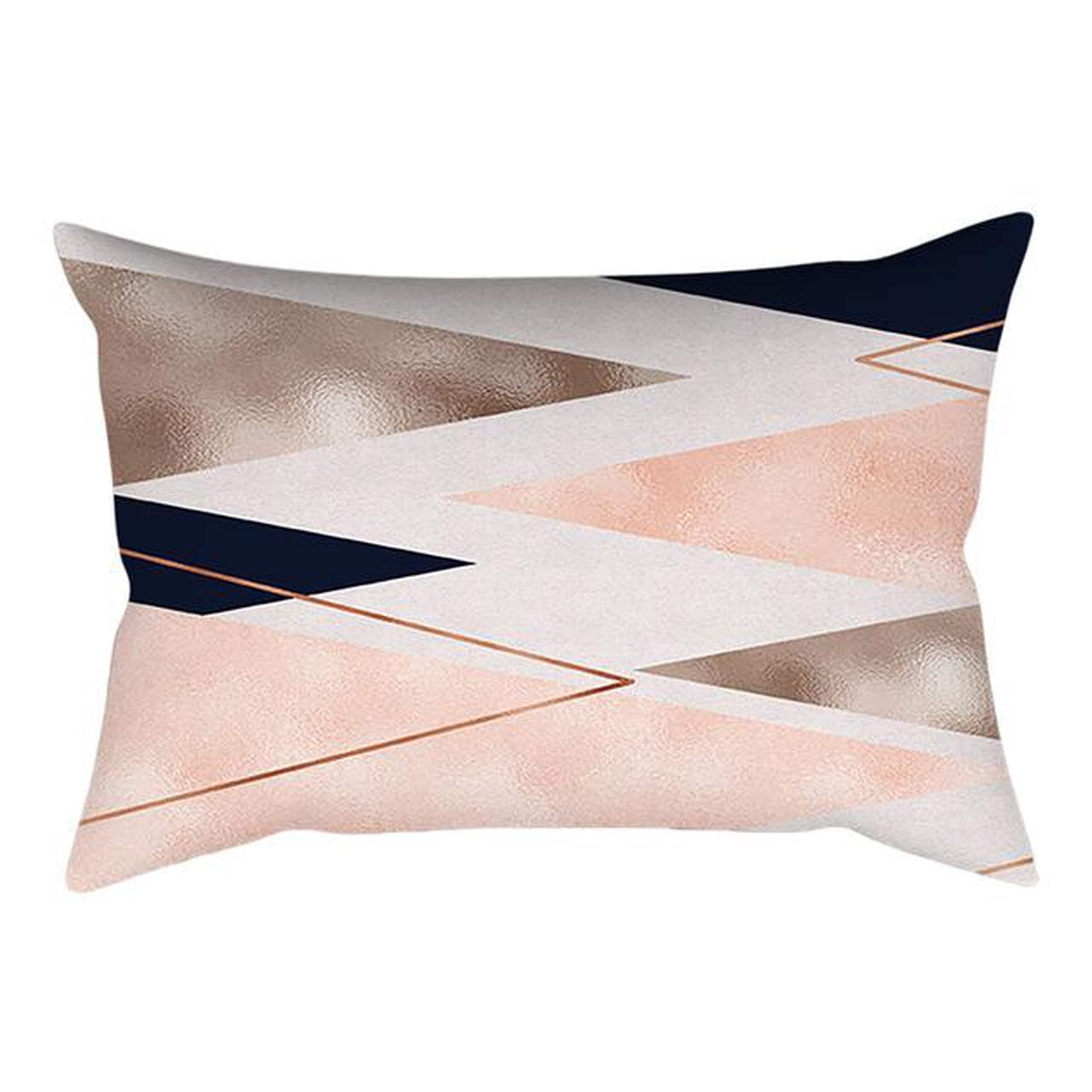 Rose gold geometric best sale cushions