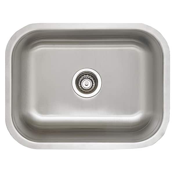 Stellar 23 in. x 17.75 in. x 12 in. Stainless Steel Undermount Laundry Sink in Brushed Satin Stellar 23 in. x 17.75 in. x 12 in. Stainless Steel Undermount Laundry Sink in Brushed Satin
