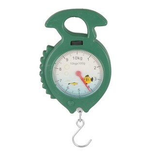 Plastic Portable Hook Scale Weight Measure Tool Spring Balance 10kg - Blue  - 7'' x 3'' x 0.8'' (L*W*H) - Bed Bath & Beyond - 18351100