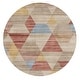 preview thumbnail 13 of 34, Round Area Rugs Oriental Floral Rugs Soft Indoor Rug