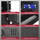 preview thumbnail 4 of 8, Costway 0.8CF Digital Flat Recessed Wall Safe Home Security Lock Gun