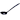 Hutzler 12-Inch Melamine Solid Cooking Spoon