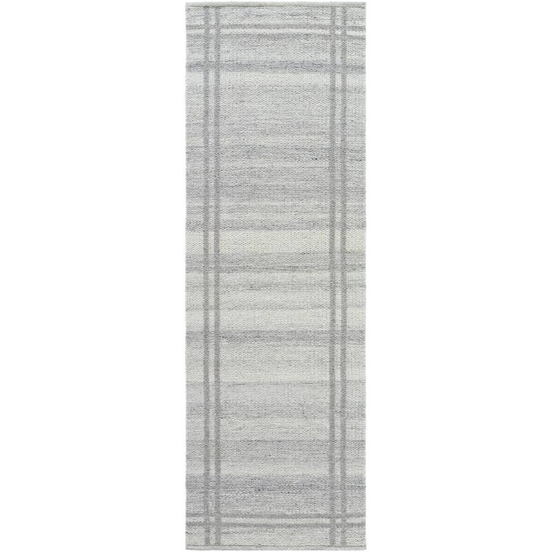 Bower Casual Area Rug - 2' 6" x 8' - Gray - Runner