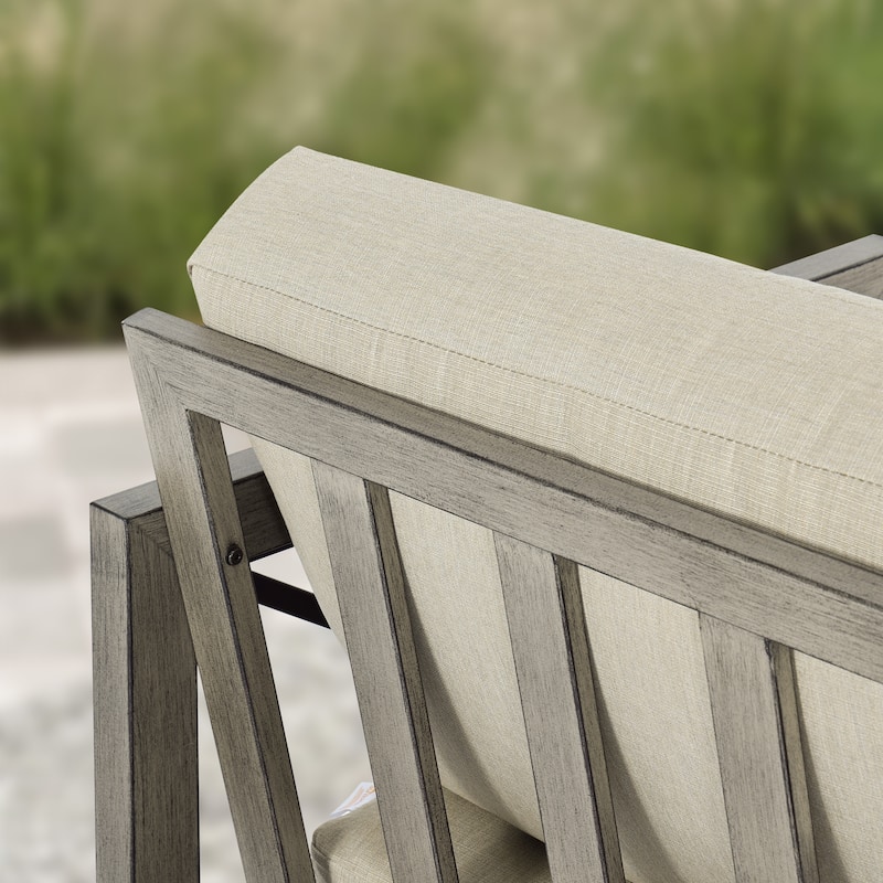 Outdoor Club Swivel Chair with Sunbrella Cushion
