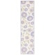 preview thumbnail 13 of 27, SAFAVIEH Handmade Children's Spring Ivory New Zealand Wool Rug 2'3" x 9' Runner - Lavander/Ivory
