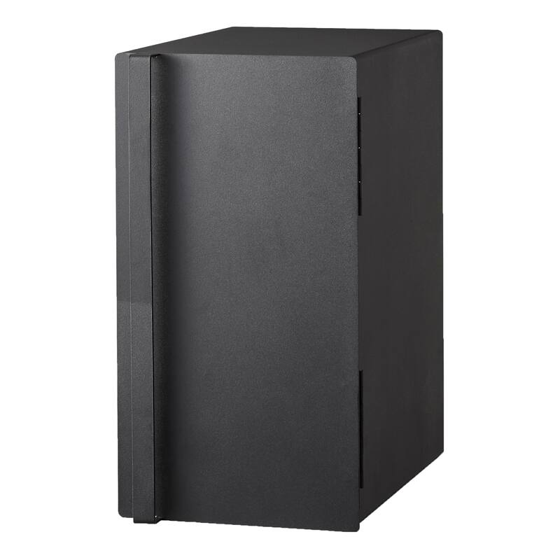 Yamazaki Home Bread Box - Two Styles, Steel, Vertical, Holds 4.4 lbs - L 13.6 x W 8.7 x H 16.1 inches