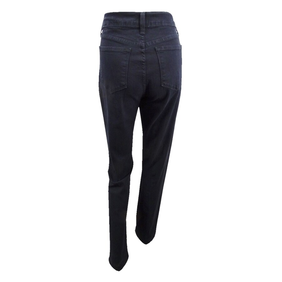 nydj barbara bootcut jeans black