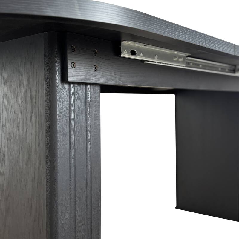 Home Office Table Meeting Table, Extendable Dining Table Coffee Table, Kitchen Table with Rounded Corners