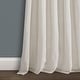 preview thumbnail 33 of 37, Porch & Den Alsea Burlap Knotted Tab Top Window Curtain Panel Pair