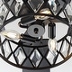 preview thumbnail 15 of 33, 52" Flush Mount 5-Blade Modern Crystal Indoor Ceiling Fan with Light Kit and Remote