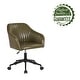 preview thumbnail 32 of 32, Porthos Home Madison Office Desk Chair, Tufted PU Leather Upholstery
