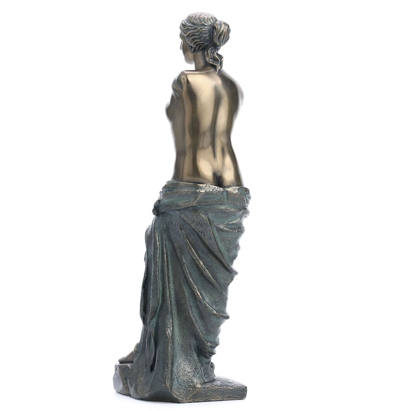 11.02" H VENUS DE MILO Cold Cast Bronze - 3.54"x3.54"x11.02"