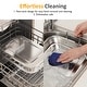 preview thumbnail 9 of 8, Roasting Pan 15.6" with V-Shaped Rack Non-Stick Heavy-Duty Steel