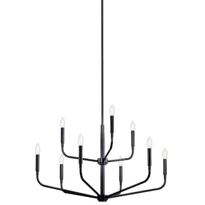 Kichler 52720 Madden 9 Light 32" Wide Taper Candle Style Chandelier