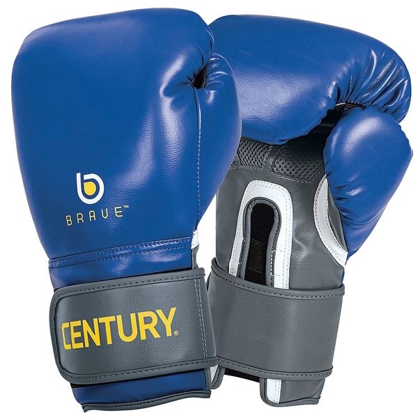 Shop Century Brave Wrist Wrap Training Boxing Gloves - Blue - Free Shipping On Orders Over $45 ...