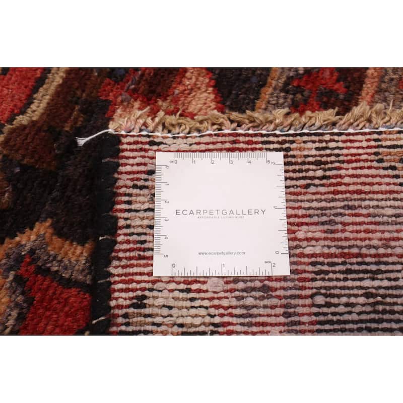 ECARPETGALLERY Hand-knotted Andelz Red Wool Rug - 3'1 x 9'7
