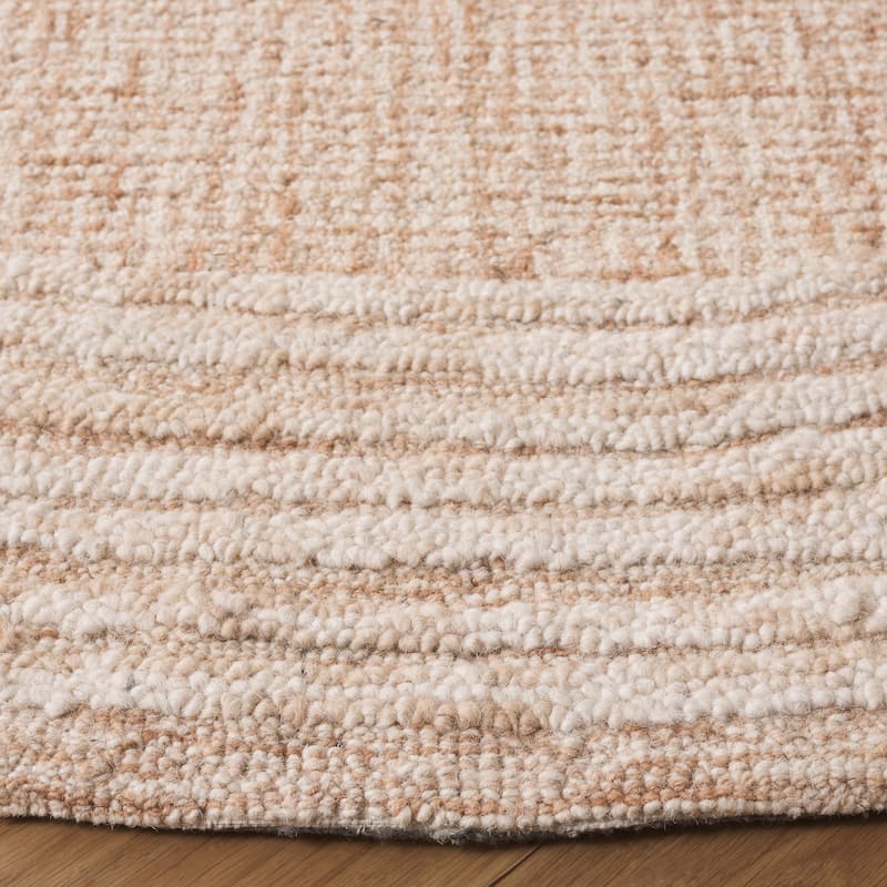 SAFAVIEH Handmade Ebony Dorith Border Wool Rug