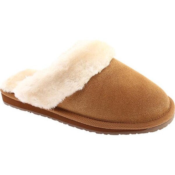 suede mule slippers women's