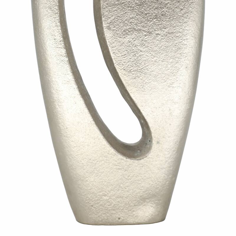 Artistic Cut-Out Vase - Champagne