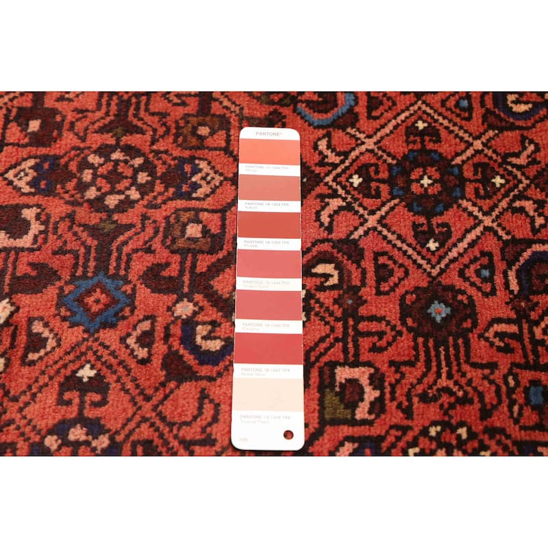 ECARPETGALLERY Hand-knotted Andelz Dark Copper Wool Rug - 3'8 x 6'7