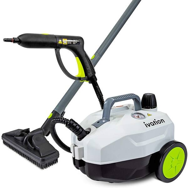 Shop Ivation 1800w Canister Steam Cleaner With 14 Accessories Multi Purpose Chemical Free Household Cleaning And Sanitizing System Overstock 29440465