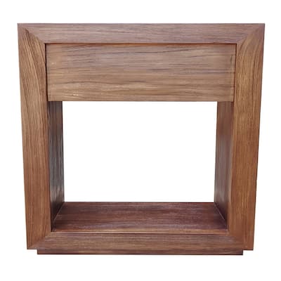 Rennes 36" Reclaimed Wood Vanity In Walnut- Cabinet