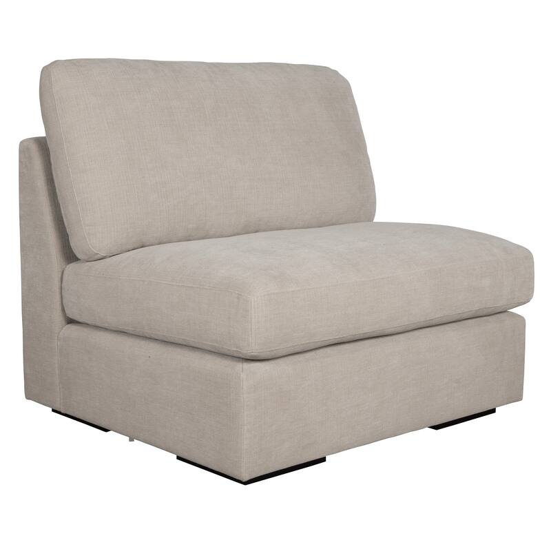 Uttermost Refuge Armless Sand Sofa - 30"Hx 40"Wx 37.5 "D