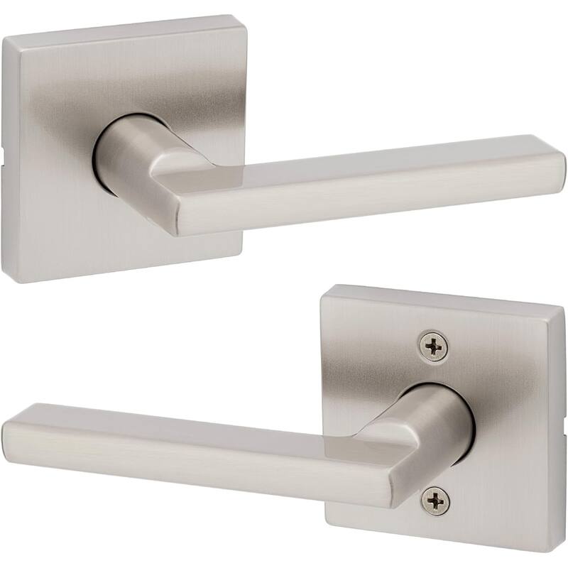 Kwikset Halifax Interior Passage Door Handle, Lever For Closet and Hallway Doors