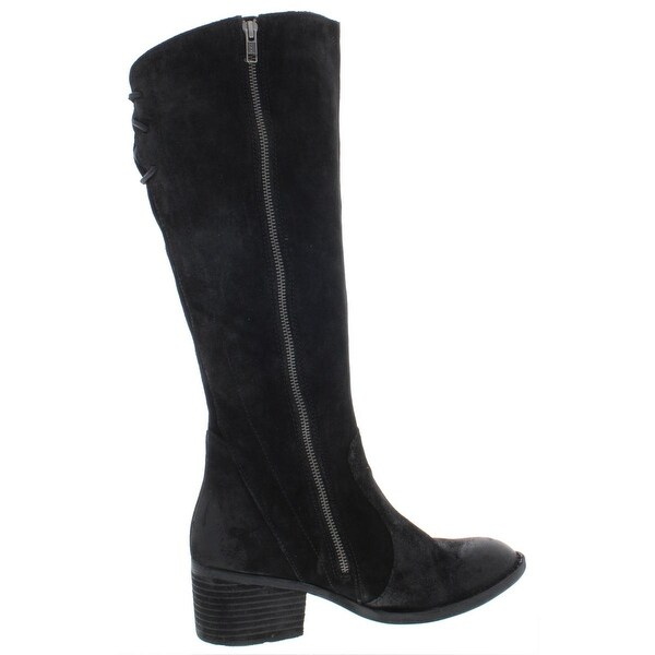 womens distressed tall boots