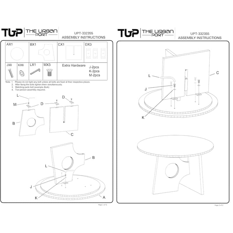 Kali Coffee Table 27" Natural Round Marble Tabletop Dark Brown Mango Wood Sculptural Base