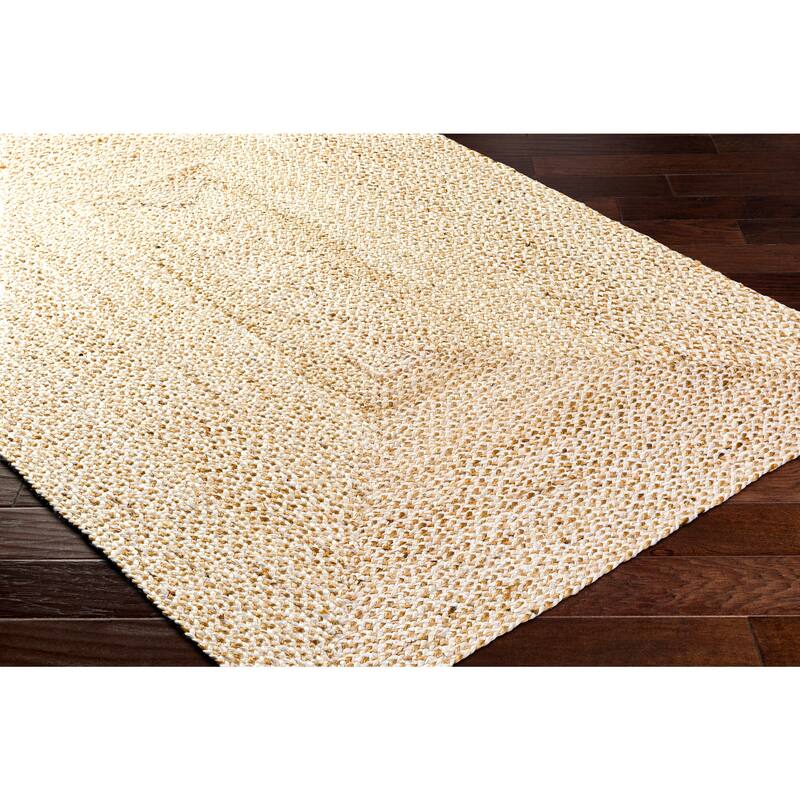 Jovan Farmhouse Jute Area Rug