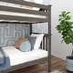 preview thumbnail 7 of 30, Max and Lily Twin over Twin Bunk Bed with Ladder on End