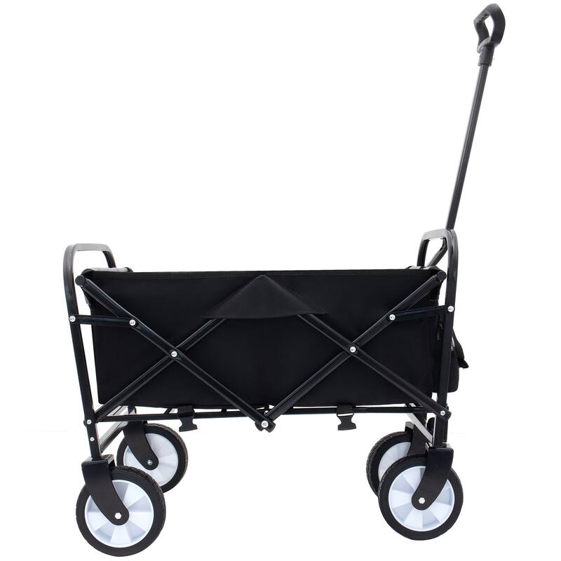 Foldable Wagon Cart with 3 Liner Bags - Heavy Duty Beach & Utility Use