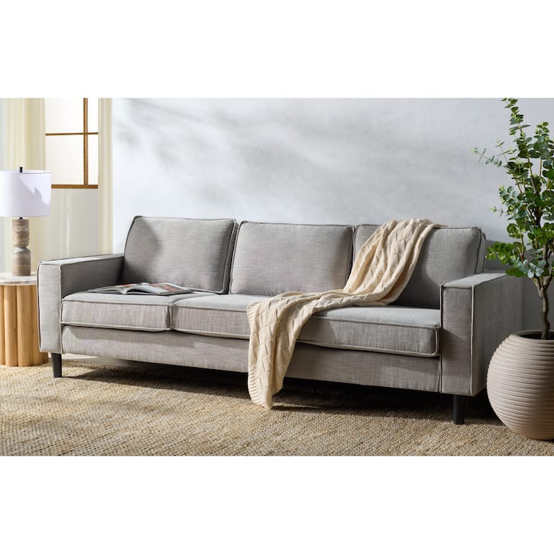 SAFAVIEH Couture Kalyna 3.5-Seater Sofa - 96"W x 33"D x 33"H