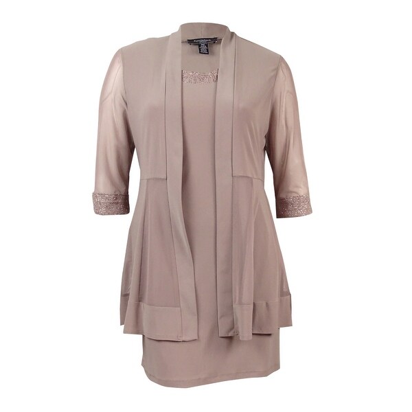 plus size dress and jacket