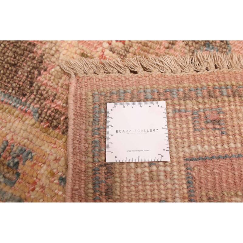 ECARPETGALLERY Hand-knotted Jules Serapi Salmon Wool Rug - 9'5 x 12'5